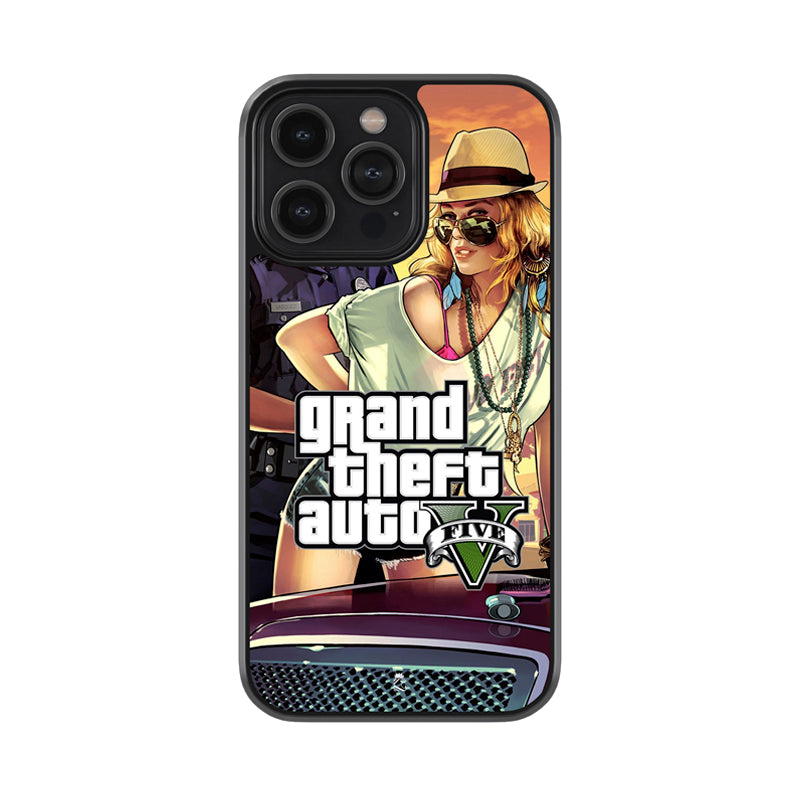 GTA Five Glossy Metal Case