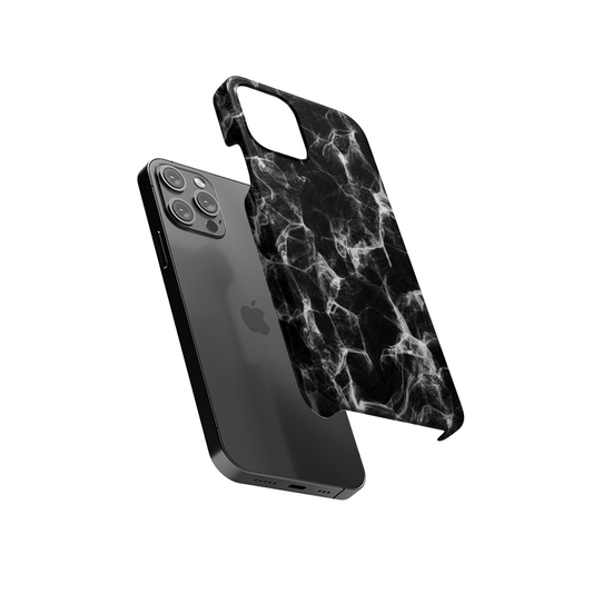 Black Granite Design Slim Hard Case