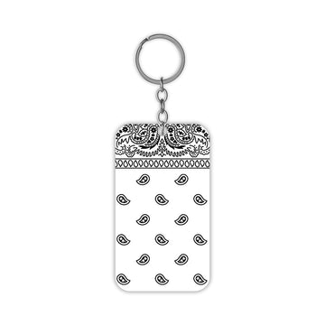 Saree Design Keychain