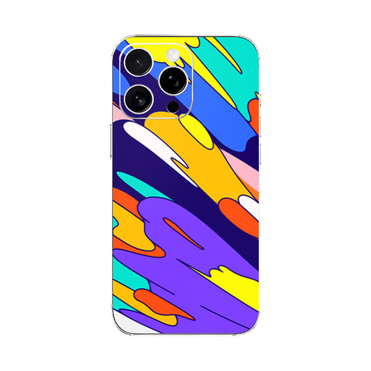 Colour Splash Mobile Phone Skin