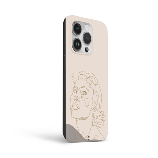 Illustrative Art Flexible Soft Silicone Case