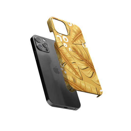 Golden Leaves Slim Hard Case