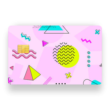 Cute Doodles Debit Card Skin