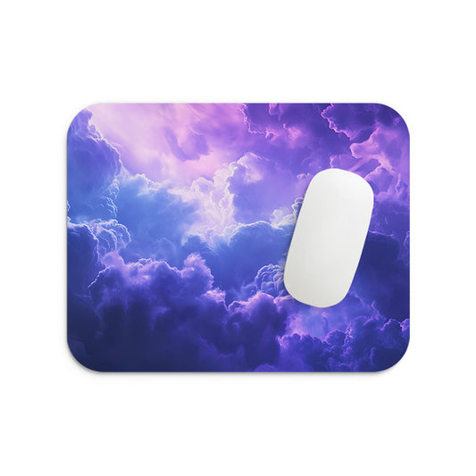 Puffy Clouds Mouse Pad