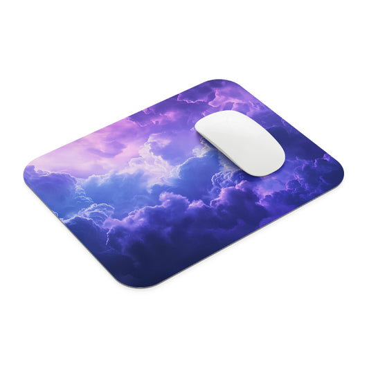 Puffy Clouds Mouse Pad