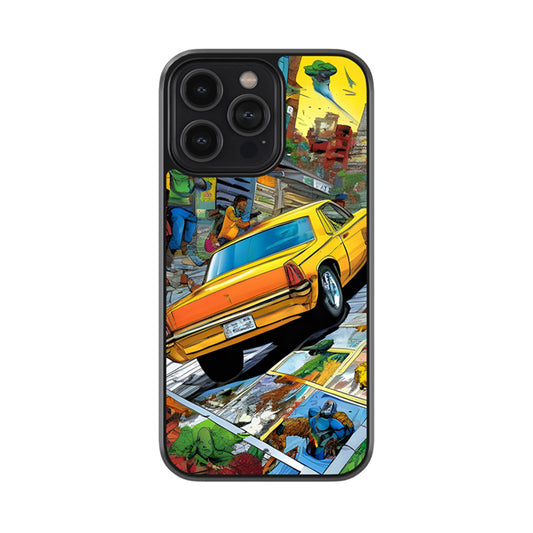 The Comic Taxi Glossy Metal Case
