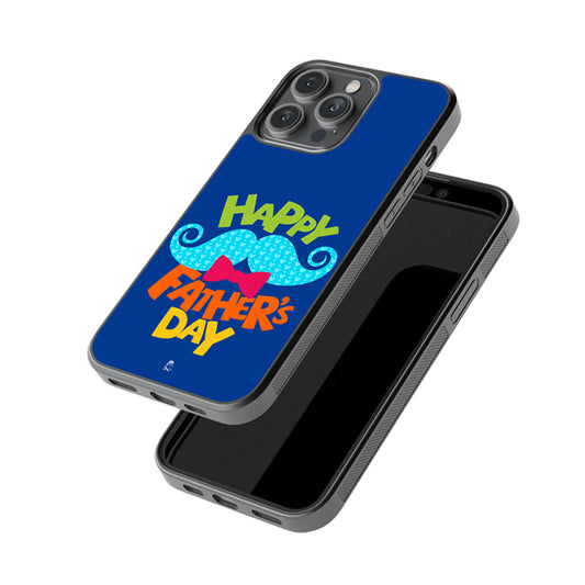 Happy Fathers Day Glossy Metal Case