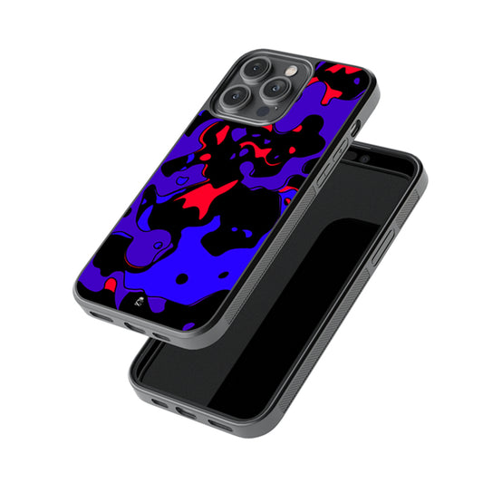 Billow Of Blue Glossy Metal Case