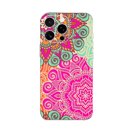 Pink Mandala Pattern Mobile Phone Skin