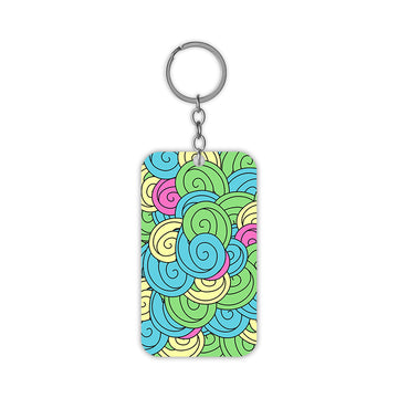 Snail Shells Keychain