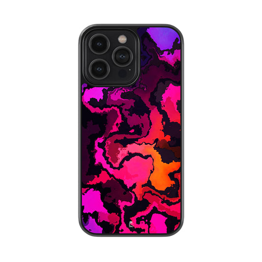 Attractive Foam Pink Glossy Metal Case