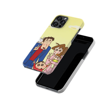 Crazy Family Shinchan Slim Hard Case