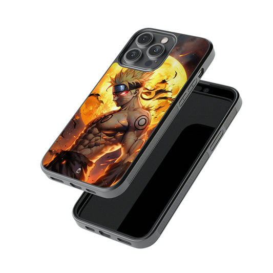 Nauruto Uzumaki Anime Glossy Metal Case