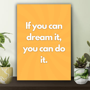 You can do it Poster