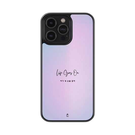 Life Goes On Glossy Metal Case