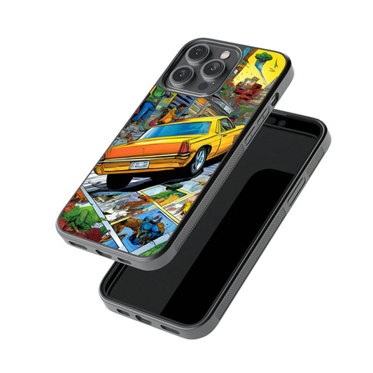 The Comic Taxi Glossy Metal Case