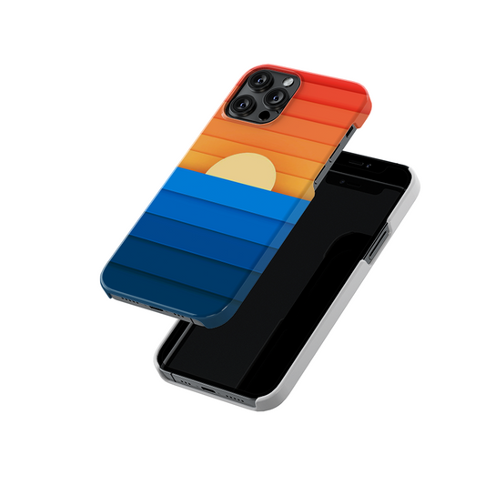 Texture Stripes Slim Hard Case