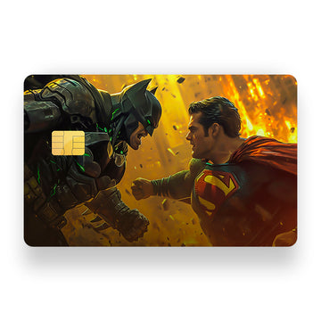 Batman Vs Superman Debit Card Skin