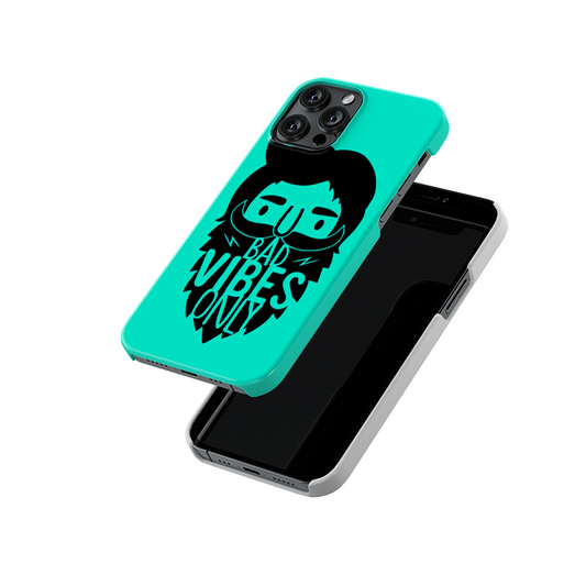 Bad Vibes Only Slim Hard Case