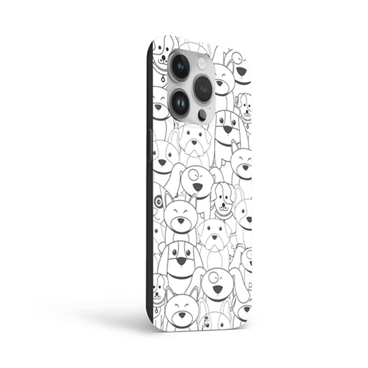 Doggie Family Flexible Soft Silicone Case