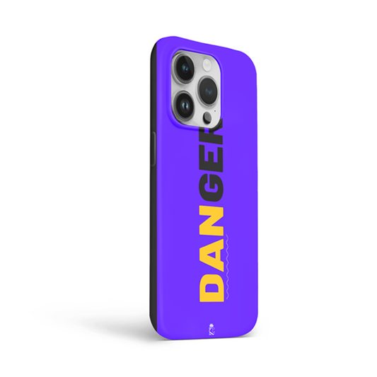 Danger Flexible Soft Silicone Case