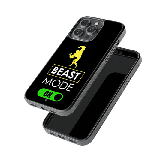 Beast Mode OnGlossy Metal Case