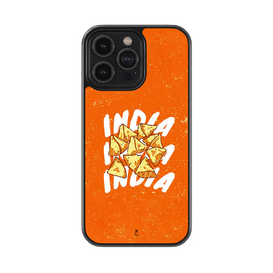 Samosa India Glossy Metal Case