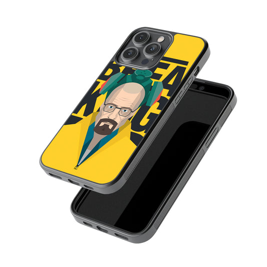 Walter White Toon Glossy Metal Case