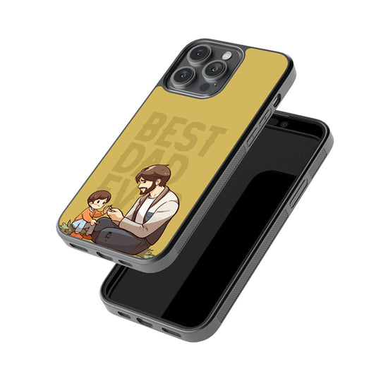 Dad Love Glossy Metal Case