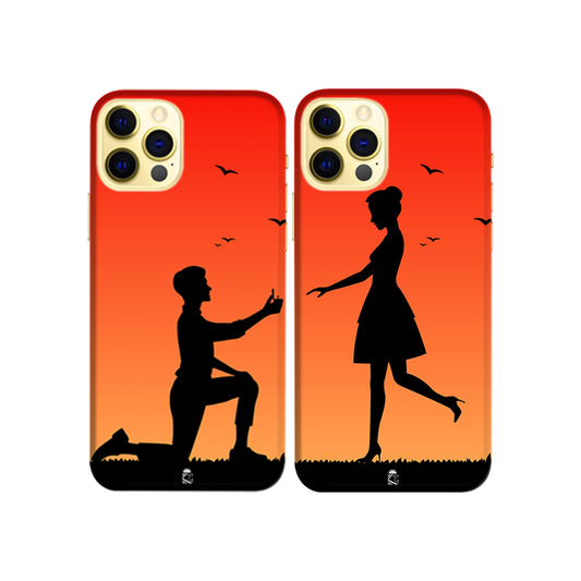 Propose Day Slim Hard Couple Phone Case