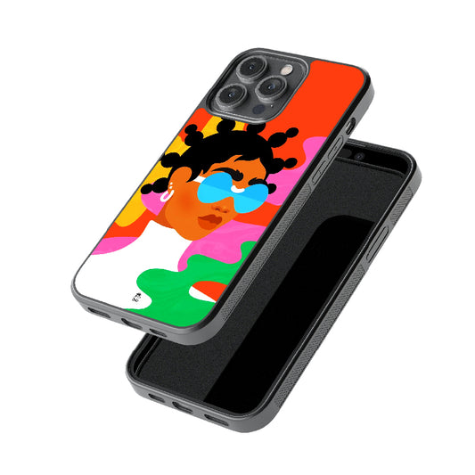 Fashioninsta Glossy Metal Case