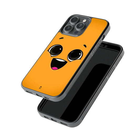Happy Blush Glossy Metal Case
