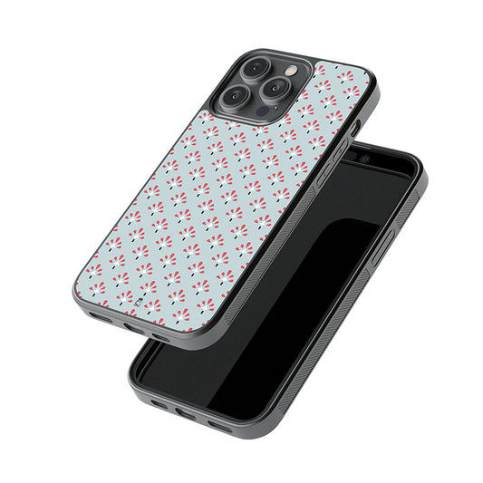 Bandhani Printed Saree Glossy Metal Phone Case
