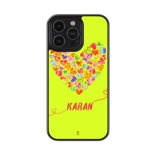 Customise Your Hearts Phone Case