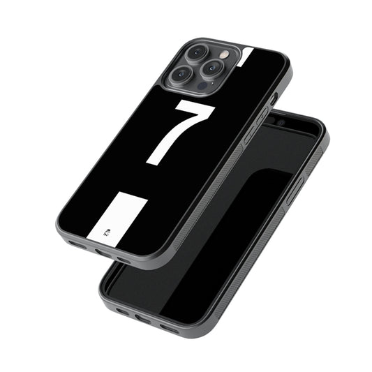Jersey Number 7 Glossy Metal Case