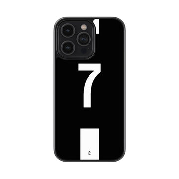 Jersey Number 7 Glossy Metal Case