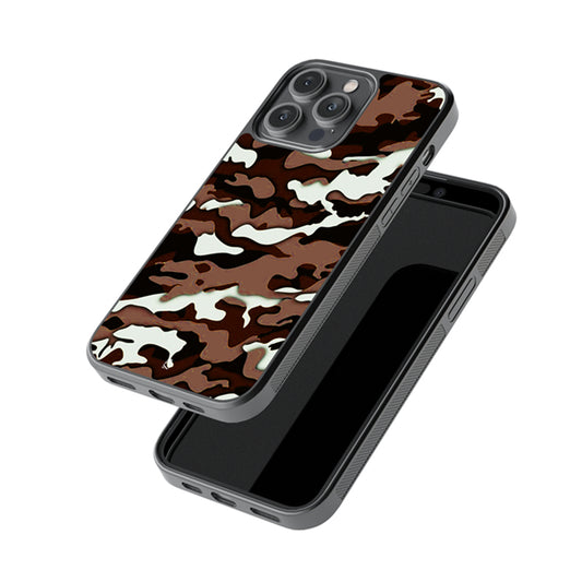 Into The Real Camo Glass Case