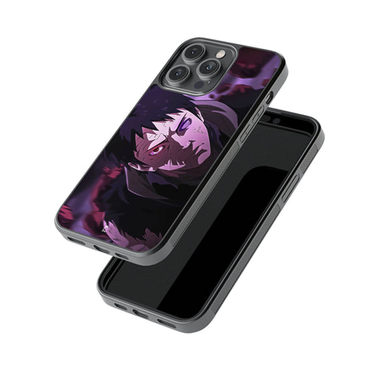 Obito Uchiha Anime Glossy Metal Case