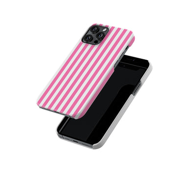 Pale pink Stripes Slim Hard Case