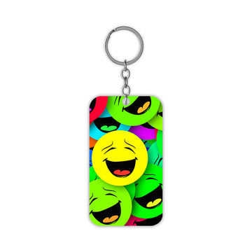Puffy Laughs Keychain