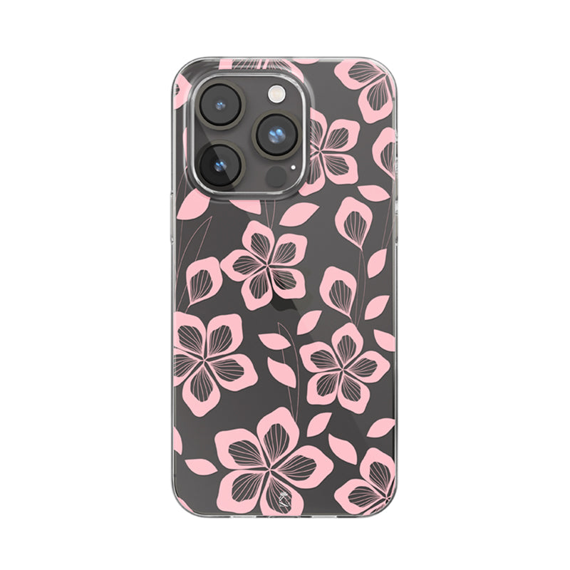 Petals Clear Silicone Case