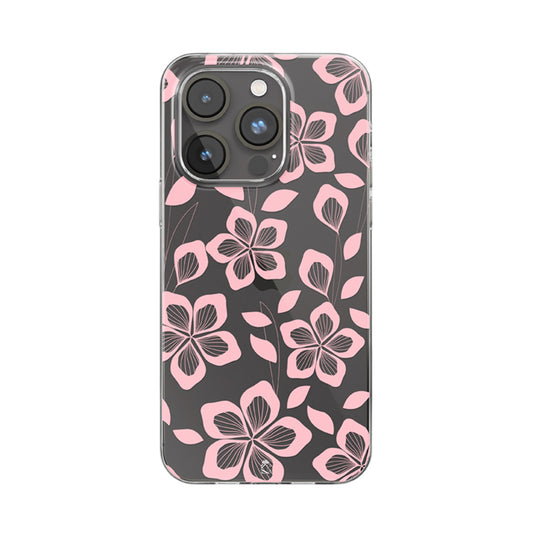 Petals Clear Silicone Case