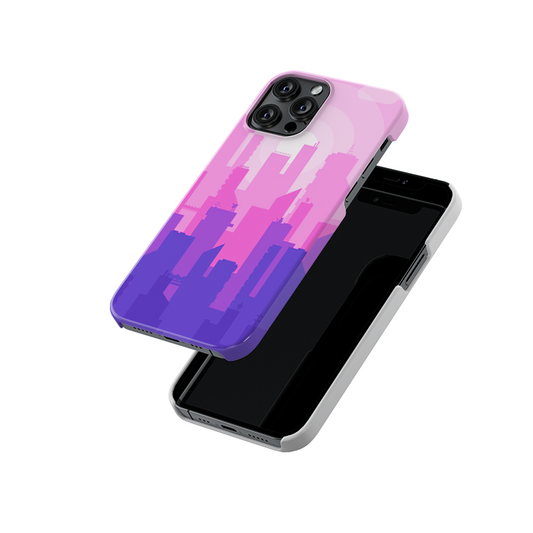 Pink, Blue City Slim Hard Case