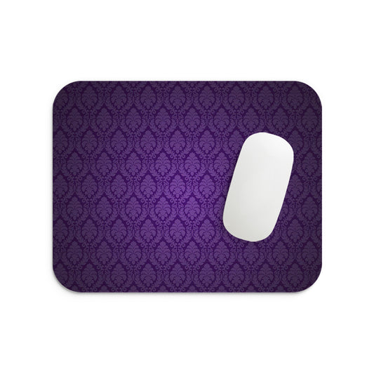 Purple Motif Mouse Pad