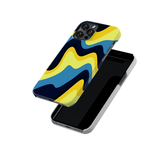Meeting Pattern Wave Slim Hard Case