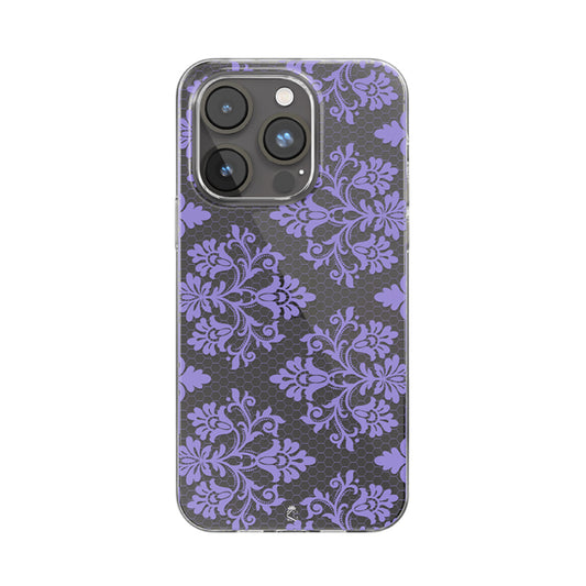 Motif pattern Clear Silicone Case