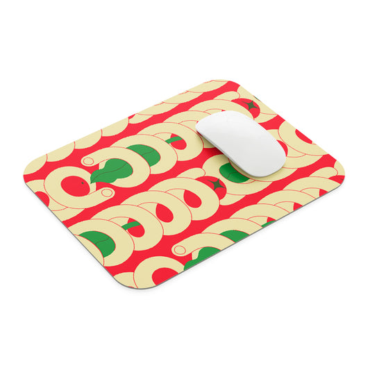 Peas Swirls Mouse Pad