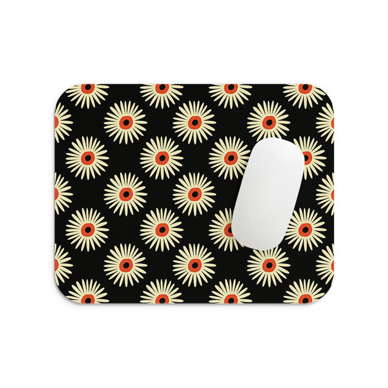 Happy Flowers Mouse Pad