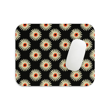 Happy Flowers Mouse Pad
