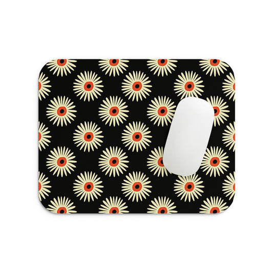 Happy Flowers Mouse Pad